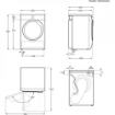 ELECTROLUX SERIE 900 ASCIUGATRICE POMPA DI CALORE LIBERA INSTALLAZIONE 8 KG CLASSE C (A+++) GENTLECARE EW6H28G 
