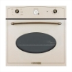 GLEMGAS FORNO RUSTICA, MULTIFUNZIONE ELETTRICO VENTILATO, COLORE SABBIA, 60 CM GFT64SAS3