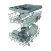 HOTPOINT ARISTON LAVASTOVIGLIE INCASSO, 44,8 CM, CLASSE D HA4ID11CS80 