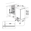 HOTPOINT ARISTON LAVASTOVIGLIE INCASSO, 44,8 CM, CLASSE D HA4ID11CS80 