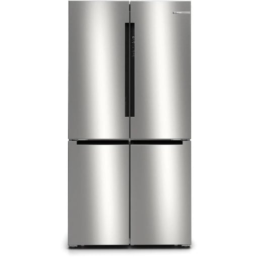 BOSCH FRIGORIFERO SIDE BY SIDE 4 PORTE TOTAL NO FROST CLASSE E ALTEZZA 183 CM ACCIAIO ANTI-IMPRONTA KFN96VPEA