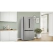 BOSCH FRIGORIFERO SIDE BY SIDE 4 PORTE TOTAL NO FROST CLASSE E ALTEZZA 183 CM ACCIAIO ANTI-IMPRONTA KFN96VPEA