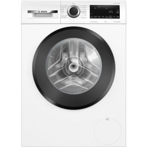BOSCH LAVATRICE, CARICAMENTO FRONTALE, 9 KG, 14 PROGRAMMI, PROFONDITÀ 58,8 CM, BIANCA, LIVELLO RUMOROSITÀ CENTRIFUGA 71 DB(A), CLASSE A WGG242Z0IT 