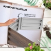 LETTO PER ORTO RIALZATO ESAGONALE IN ACCIAIO GALVANIZZATO CON FONDO APERTO MARRONE