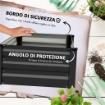 SET DI 2 LETTI PER ORTO RIALZATO CON FONDO APERTO IN ACCIAIO GALVANIZZATO 100X60X30 CM GRIGIO