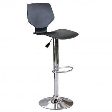 SGABELLO JOSHUA REGOLABILE 39,5 X 44,5 X 58/78 CM IN COLORE NERO