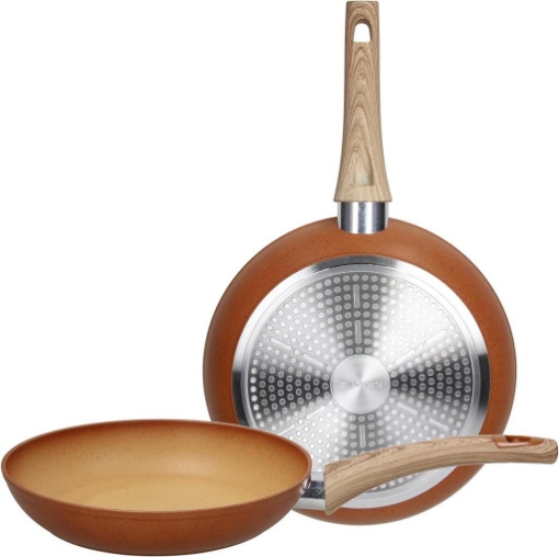 TOGNANA TRADITIONAL STONE PADELLA 24 CM IN ALLUMINIO ARANCIONE ANTIGRAFFIO ARTICOLO USATO