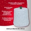 MAURY'S BASE SUPPORTO ALBERO DI NATALE EFFETTO TRONCO DIMENSIONI 32X26X30+4CM BIANCO ARTICOLO USATO