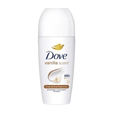 DOVE DEODORANTE ROLL-ON ANTI-TRASPIRANTE 48H FRAGRANZA VANILLA SCENT 50ML