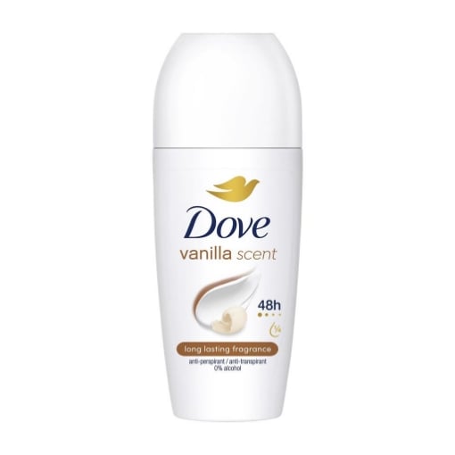 DOVE DEODORANTE ROLL-ON ANTI-TRASPIRANTE 48H FRAGRANZA VANILLA SCENT 50ML