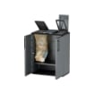 ARMADIO PATTUMIERA BASSO IN PLASTICA 3 SCOMPARTI DIMENSIONI 68 X 37 X H84 CM 