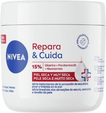 NIVEA CREMA CORPO REPARA E CUIDA CON GLICERINA E VITAMINA B5 400ML