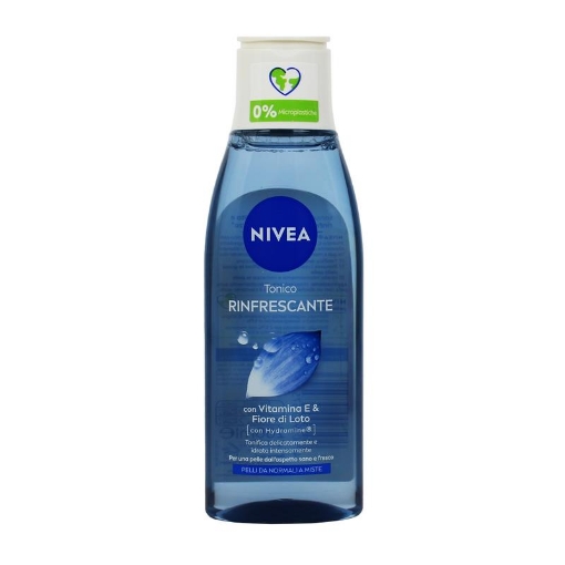 NIVEA TONICO RINFRESCANTE CON VITAMINA E AI FIORI DI LOTO PER PELLI MISTE 200ML