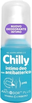 CHILLY INTIMO DEO CON ANTIBATTERICO PH5 CON VITAMINA C E PREBIOTICI 50ML