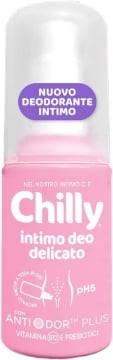 CHILLY INTIMO DEO DELICATO PH5 CON VITAMINA B12 E PREBIOTICI 50ML