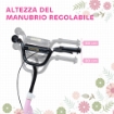 MONOPATTINO PER BAMBINI 5-12 ANNI CON FRENO POSTERIORE E MANUBRIO REGOLABILE, 120X52X80-88 CM, ROSA