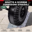 MACCHINA ELETTRICA PER BAMBINI 3-5 ANNI LAND ROVER OFFICIALE 12V CON TELECOMANDO, SOSPENSIONI, LUCI LED, ROSSO