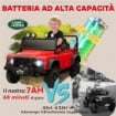 MACCHINA ELETTRICA PER BAMBINI 3-5 ANNI LAND ROVER OFFICIALE 12V CON TELECOMANDO, SOSPENSIONI, LUCI LED, ROSSO