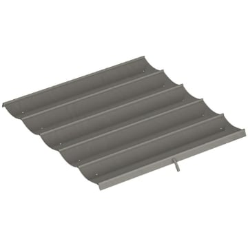 TETTUCCIO DI RICAMBIO PER GAZEBO 3X3 M CON 10 FORI DI DRENAGGIO, GRIGIO CHIARO