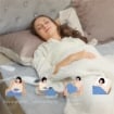 COPERTA ELETTRICA 160X140 CM CON 5 LIVELLI DI CALORE E 2 TELECOMANDI, IN PILE E POLIESTERE GRIGIO
