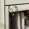 ARMADIO PORTATILE ARMADIO GUARDAROBA SALVASPAZIO, 103X43X162.5CM, CREMA