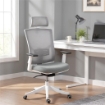 SEDIA DA UFFICIO ERGONOMICA E TRASPIRANTE CON SUPPORTO LOMBARE DINAMICO 4D, 64.5X62.5X112-122 CM, MULTICOLORE