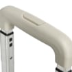 CARRELLO SPESA PIEGHEVOLE, CARRELLO IN ALLUMINIO, RUOTE PER SCALE, BIANCO