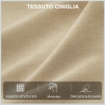 POLTRONA RECLINABILE ELETTRICA IN CINIGLIA CON POGGIAPIEDI, POGGIATESTA REGOLABILE E PRESE, 80X93X103 CM, BEIGE