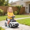 MACCHINA PER BAMBINI LICENZA MERCEDES BENZ CON CLACSON E SPAZIO PORTAOGGETTI, 65X28X39 CM, BIANCO