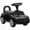 MACCHINA PER BAMBINI LICENZA MERCEDES BENZ CON CLACSON E SPAZIO PORTAOGGETTI, 65X28X39 CM, NERO