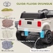 AUTO ELETTRICA PER BAMBINI TOYOTA LAND CRUISER 12V CON TELECOMANDO, ETÀ 3-6 ANNI, BIANCO