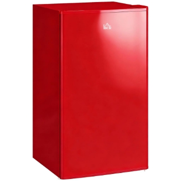 FRIGORIFERO PICCOLO 91L MONOPORTA REVERSIBILE CON CONGELATORE E TEMPERATURA REGOLABILE, ROSSO