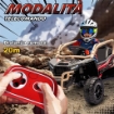 MACCHINA ELETTRICA PER BAMBINI 3-8 ANNI 12V CON LICENZA KAWASAKI, DOPPIO MOTORE, TELECOMANDO E MUSICA, GIALLO