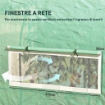 SERRA A TUNNEL PER ORTO 3X3X2 M IN ACCIAIO E PE ANTI UV CON PORTE AVVOLGIBILI E FINESTRE, VERDE