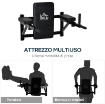 SUPPORTO PER SOLLEVAMENTI FISSAGGIO ALLA PARETE