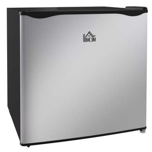 FRIGO PORTATILE 35L CON RIPIANO RIMOVIBILE E TEMPERATURA REGOLABILE, 47X44.2X48.8 CM, ARGENTO