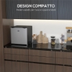 FRIGO PORTATILE 35L CON RIPIANO RIMOVIBILE E TEMPERATURA REGOLABILE, 47X44.2X48.8 CM, ARGENTO