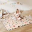 TAPPETO PER BAMBINI 0-3 ANNI CON NUMERI E LETTERE E SUPERFICIE IMPERMEABILE, IN XPE MULTICOLORE, 176.5X148X1 CM