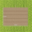 TETTO PER GAZEBO PERGOLA CON 10 FORI DI DRENAGGIO IN POLIESTERE, 350X260 CM, PER PERGOLA 4X3M, MARRONE CHIARO