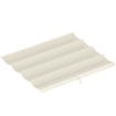 TELO PERGOLA PER ESTERNI ANTI UV IN POLIESTERE BIANCO CREMA CON 8 FORI DI DRENAGGIO, 286X245 CM