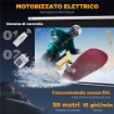 TELO PER PROIETTORE 100" 16:9 MOTORIZZATO CON TELECOMANDO, 251X8X168 CM, BIANCO