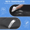 LETTINO PER CANI RIALZATO CON POGGIATESTA INTERNO ED ESTERNO, 106X81X33 CM, NERO