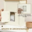 SET MACCHINA DEL CAFFÞ GIOCATTOLO IN LEGNO PER BAMBINI DA 3 ANNI CON ACCESSORI, MARRONE