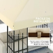 COPERTURA PER GAZEBO DA GIARDINO 3X3 M IN TESSUTO OXFORD 600D CON FORI DI DRENAGGIO, BIANCO CREMA