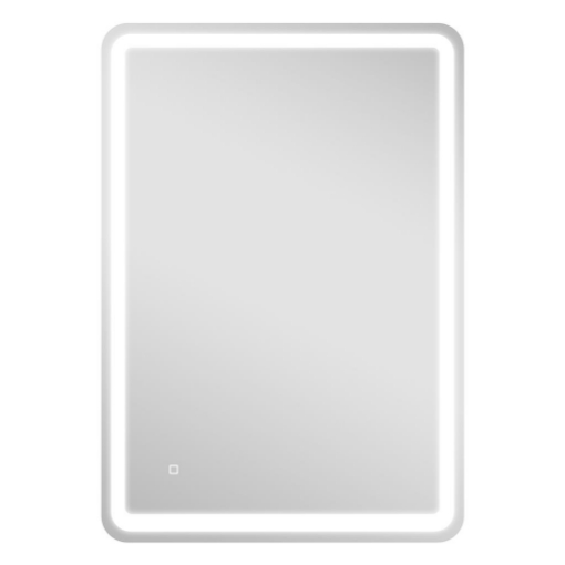 SPECCHIO BAGNO CON INTERRUTTORE TOUCH, LUCE LED A 3 TEMPERATURE E ANTIAPPANNAMENTO, 70X100CM