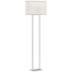 LAMPADA DA TERRA DA 150 CM CON 3 MODALITÓ, LUMINOSITÓ REGOLABILE E INTERRUTTORE A PEDALE, BIANCO