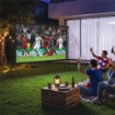 TELO PER PROIETTORE 100" 16:9 HD 4K/8K, ANGOLO DI VISIONE 160¦, DOPPIA FACCIATA E TREPPIEDI PIEGHEVOLI, BIANCO
