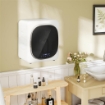 ASCIUGATRICE AD ARIA CARICO 4KG CON TIMER E PROGRAMMA SMART, IN ACCIAIO INOX E ABS, 48X40X56 CM, BIANCO