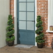 SET 2 PIANTE FINTE BOSSO A SPIRALE ANTI-UV CON LAVANDA 115CM VERDE E BLU