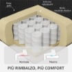 SEDIA DA UFFICIO RECLINABILE CON POGGIAPIEDI ESTRAIBILE IN PELLE PU, CAPACITÀ 120 KG, NERO